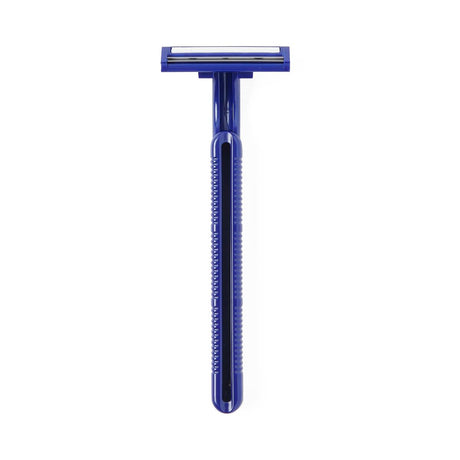 Medline Twin-Blade Disposable Razors with Lubrication Strip - BeHope