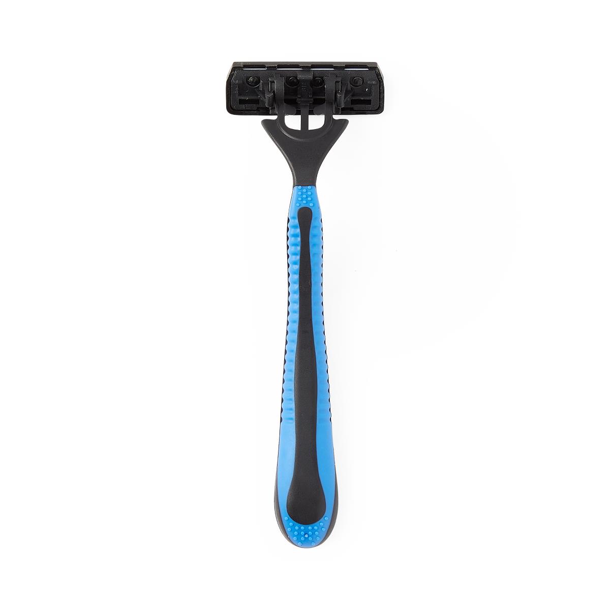 Medline Triple-blade Facial Razors With Lubrication Strip - BeHope