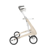 Byacre Carbon Ultralight Rollator, detailed view of the carbon frame.