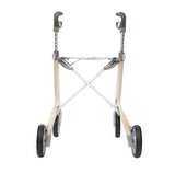 Byacre Carbon Ultralight Rollator, user pushing it outdoors.