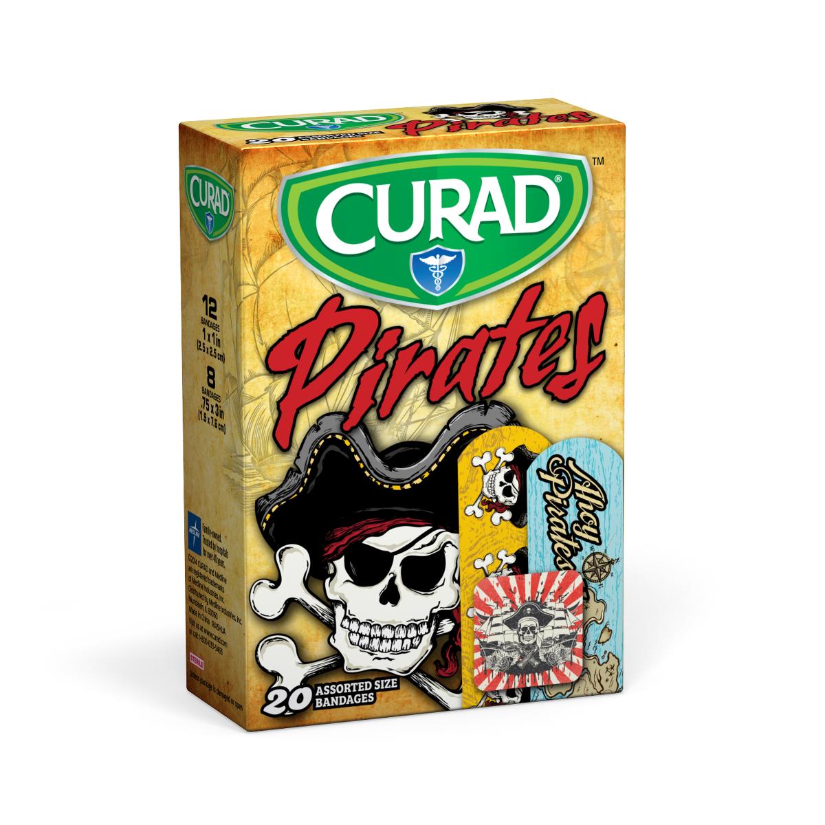 CURAD Pirates Bandages