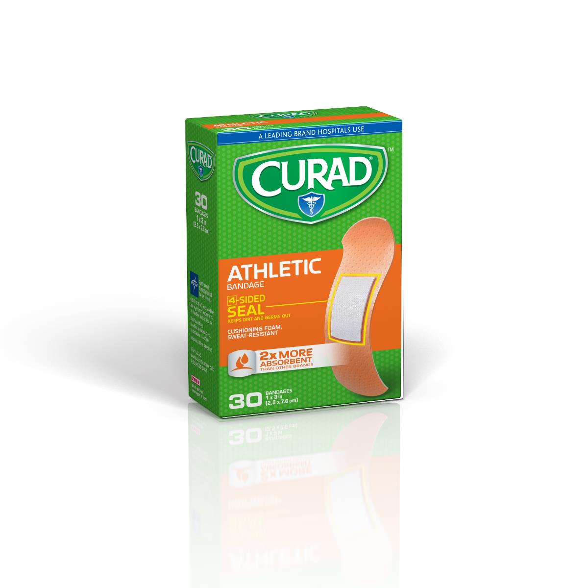 CURAD Athletic Foam Bandages