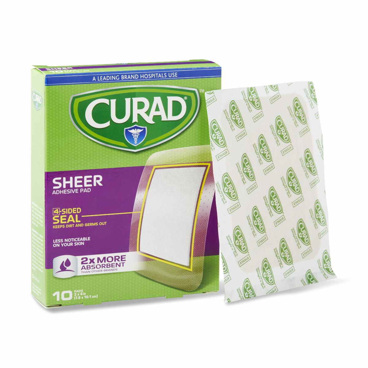 CURAD Sheer Adhesive Bandages