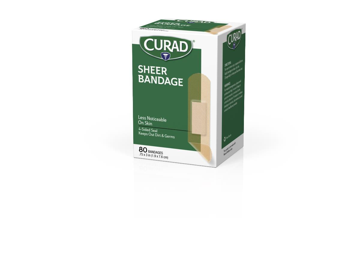 CURAD Sheer Adhesive Bandages