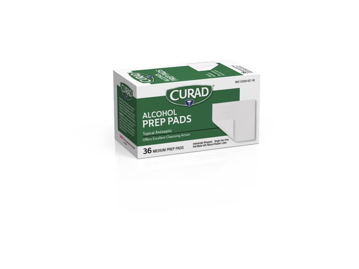CURAD Medium 2-Ply Sterile Alcohol Prep Pads