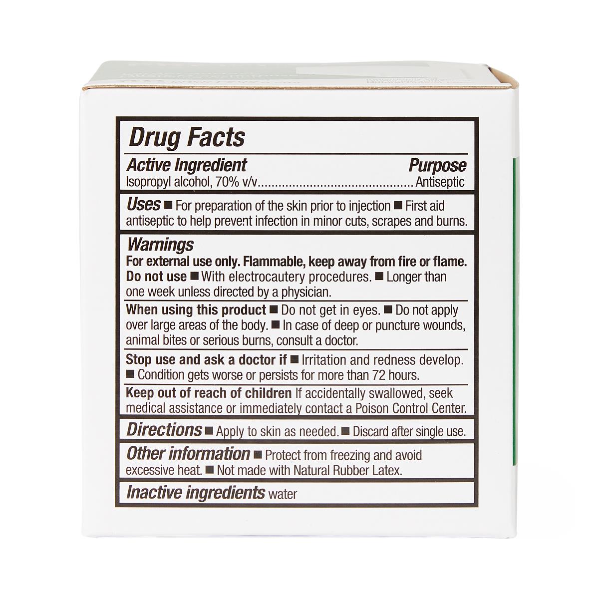 CURAD Medium 2-Ply Sterile Alcohol Prep Pads