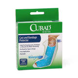 Curad Cast Protector, packaging details and product features.