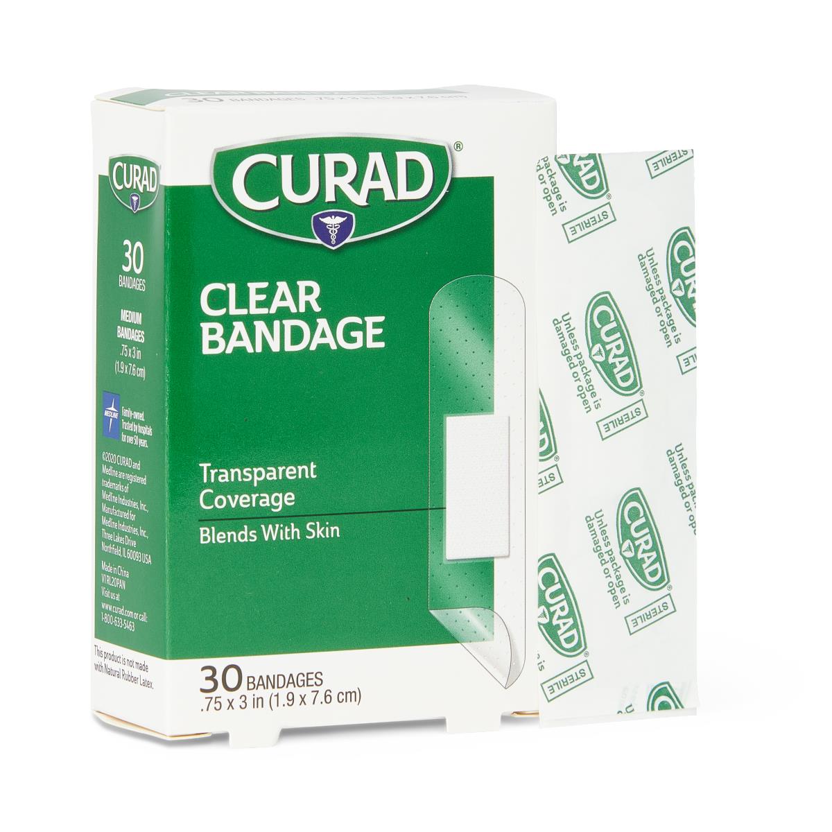 CURAD Clear Adhesive Bandages