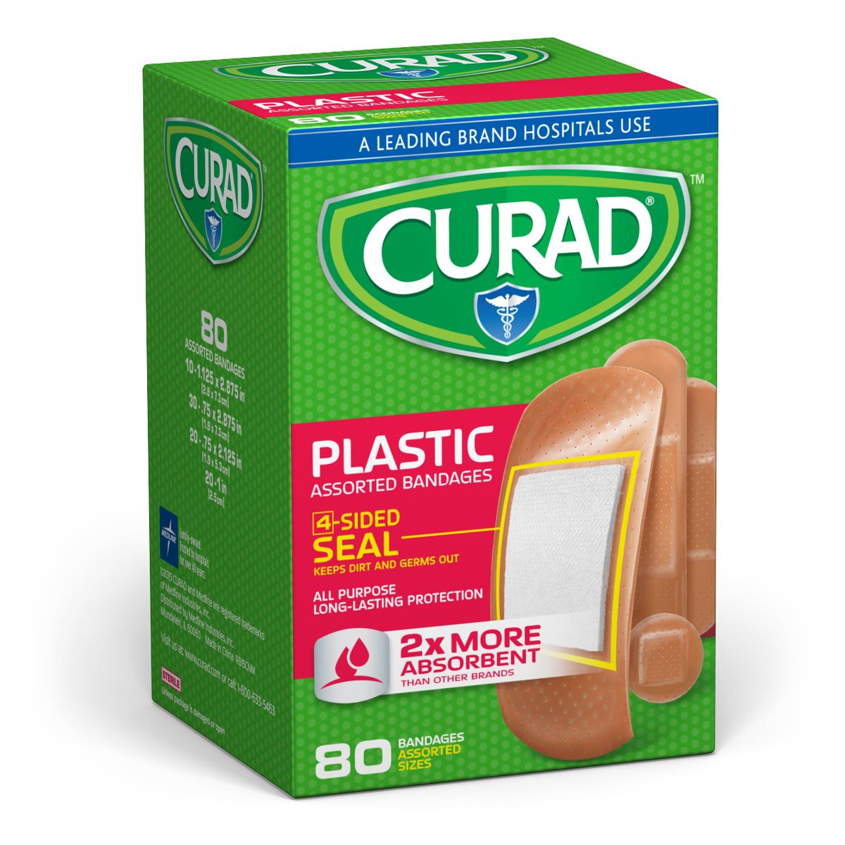 Curad Plastic Adhesive Bandages
