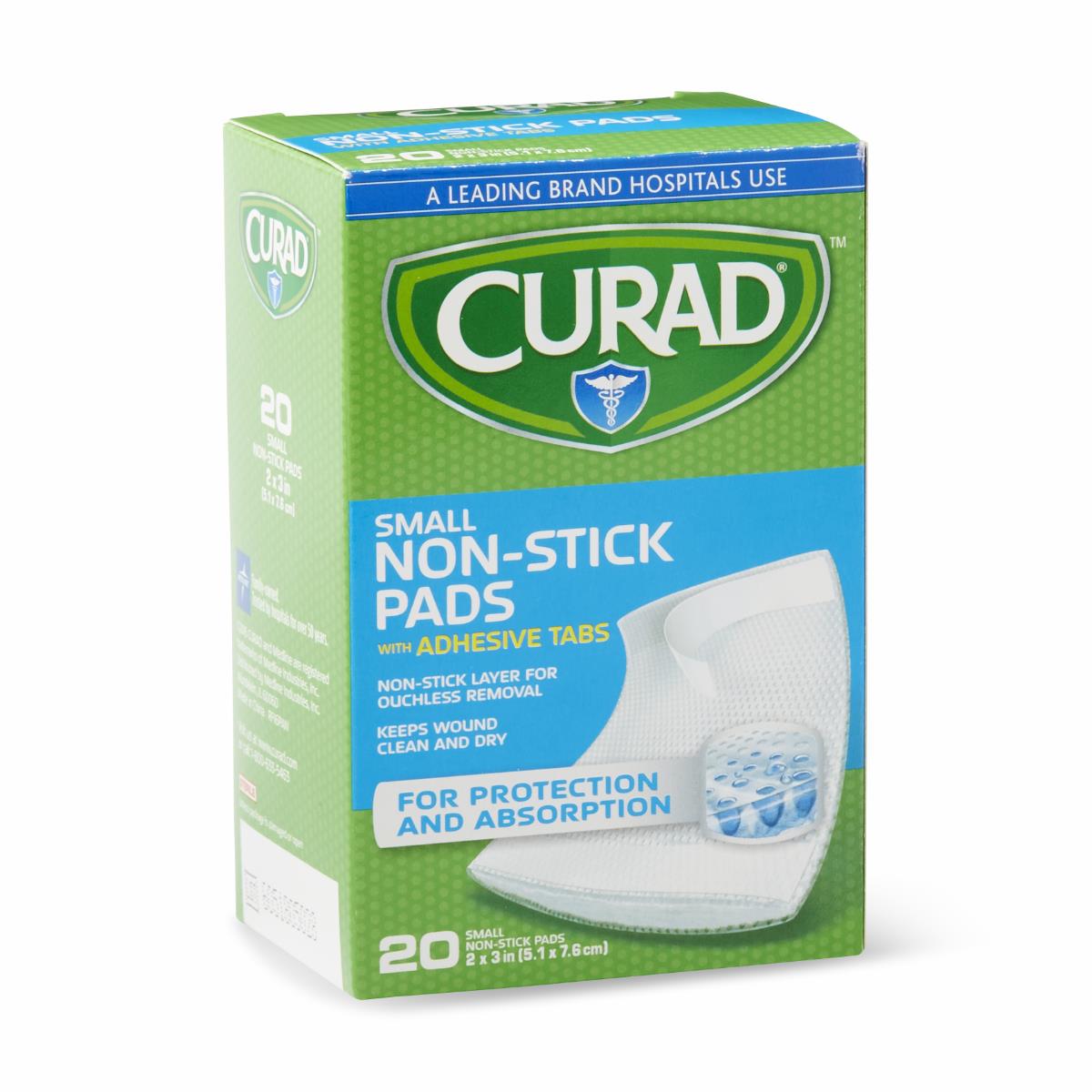 Curad Sterile Nonstick Pads With Adhesive Tabs - BeHope