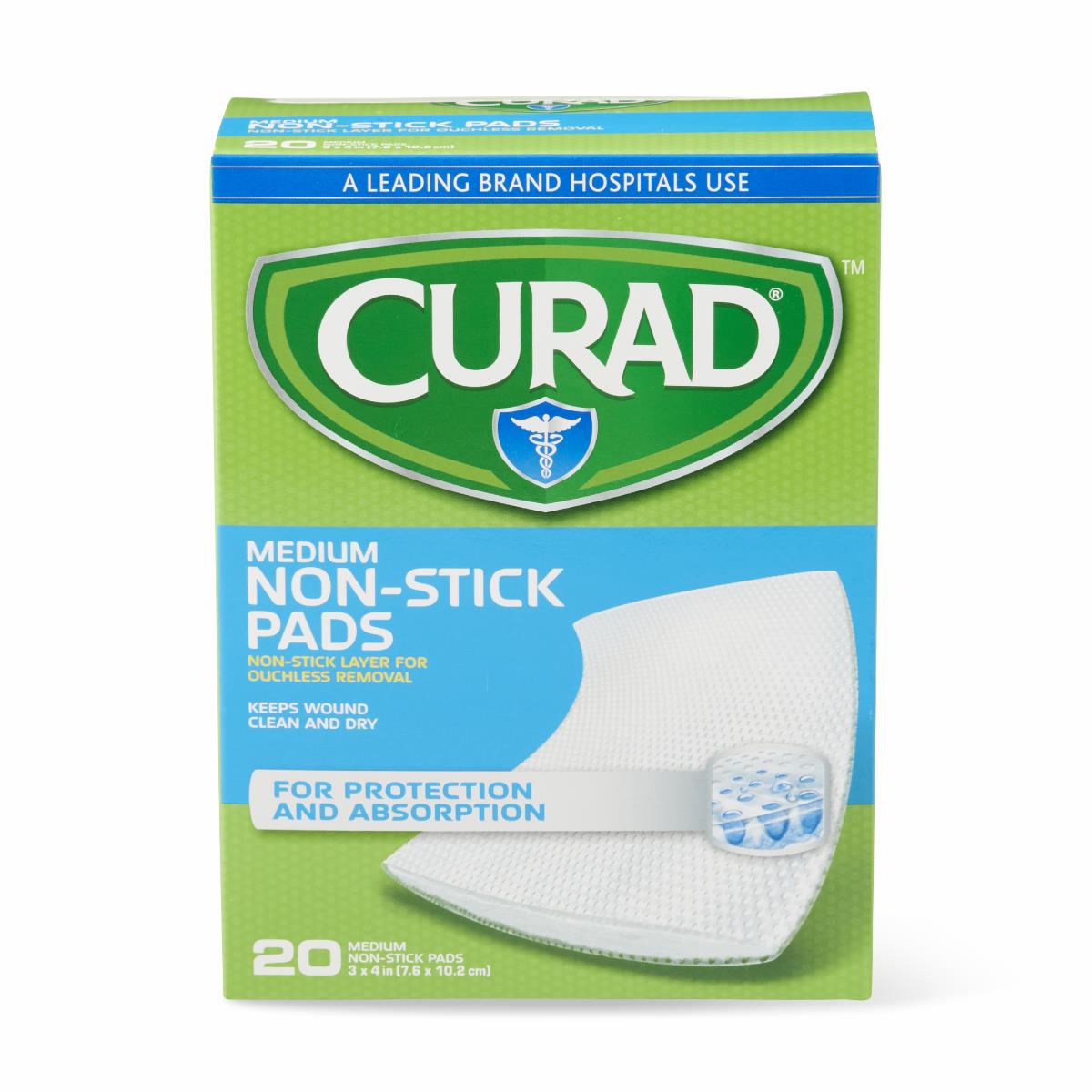 CURAD Sterile Nonstick Pads