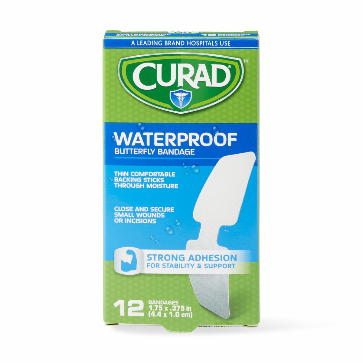 CURAD Waterproof Butterfly Bandages