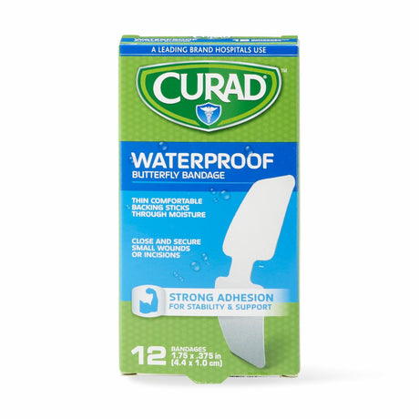 CURAD Waterproof Butterfly Bandages
