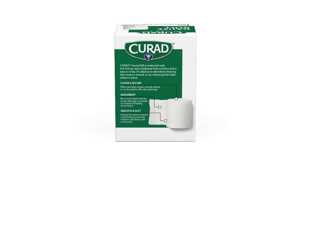 CURAD SoothePlus Prosorb Rolled Gauze
