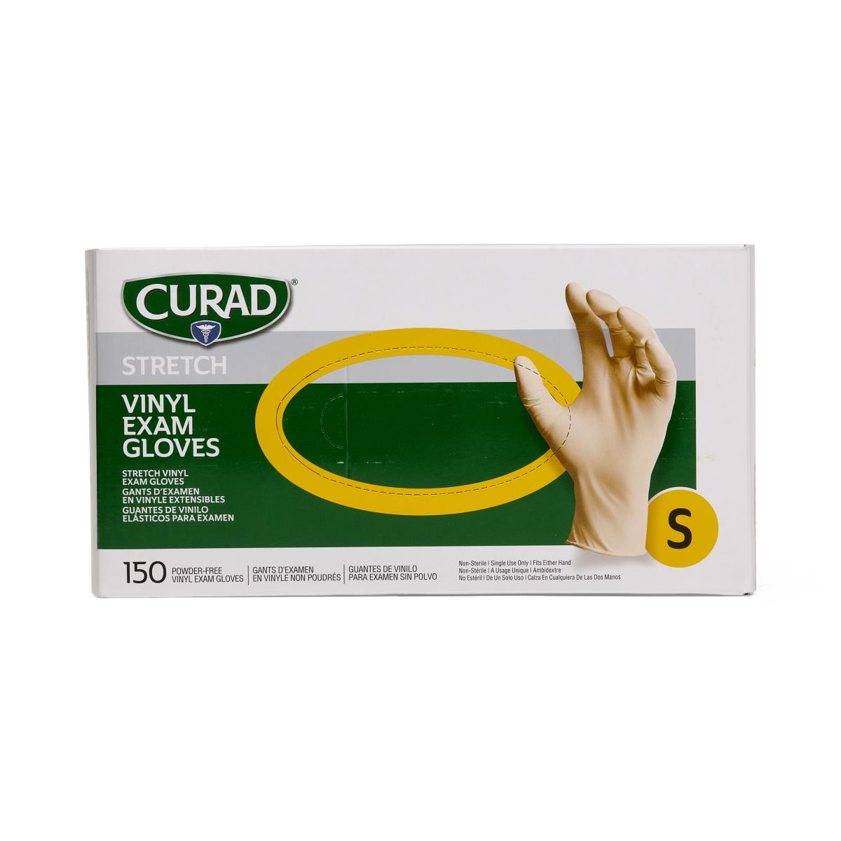 CURAD Stretch Vinyl Exam Gloves