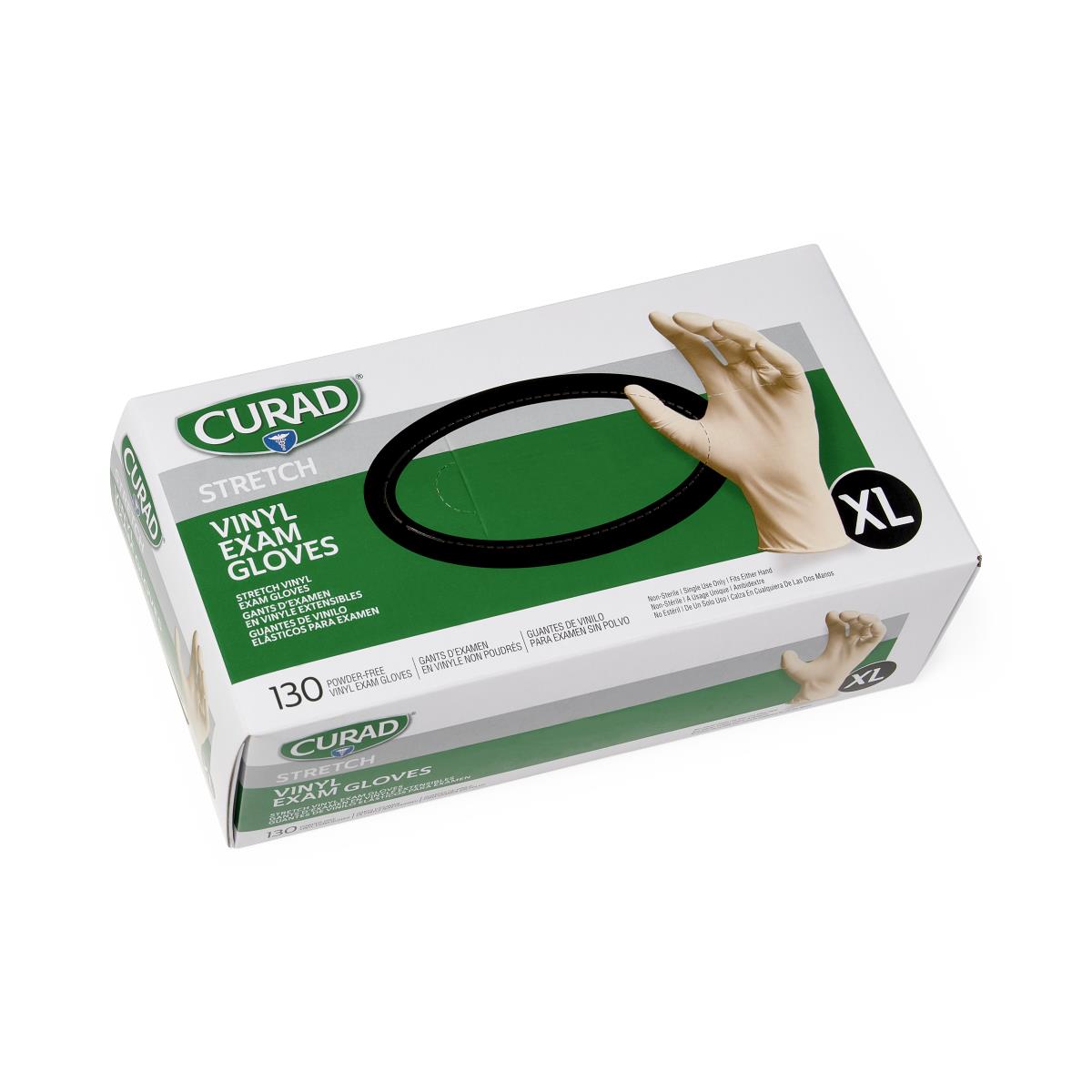 CURAD Stretch Vinyl Exam Gloves