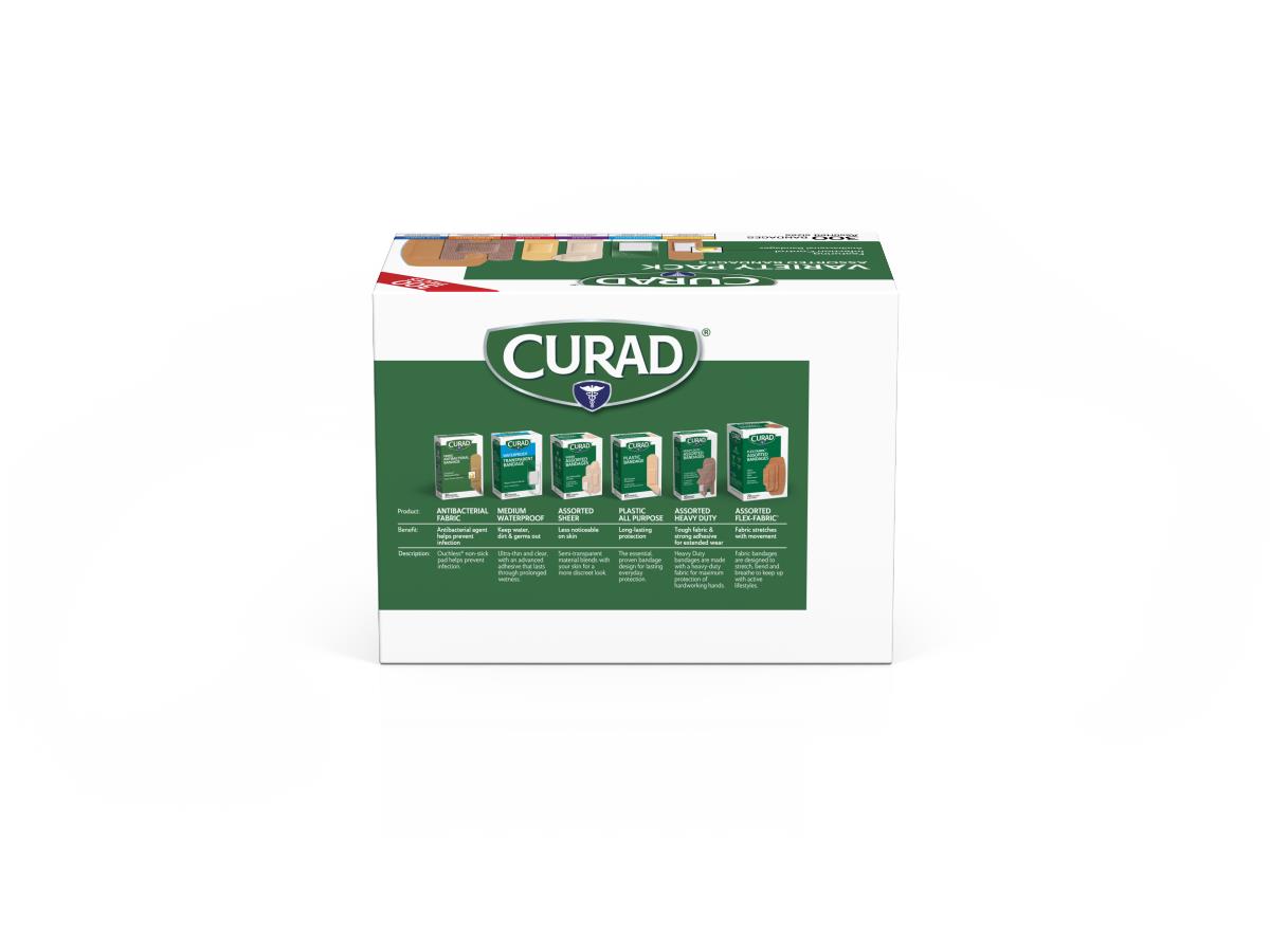 CURAD Variety Pack Assorted Bandages