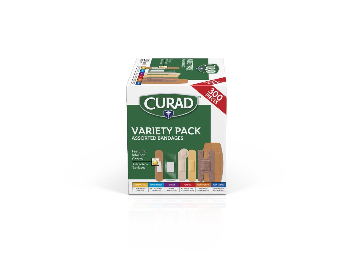 CURAD Variety Pack Assorted Bandages