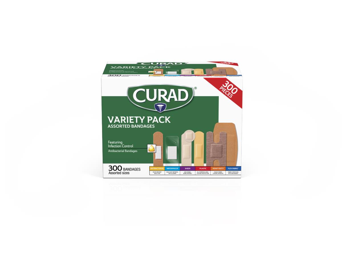 CURAD Variety Pack Assorted Bandages