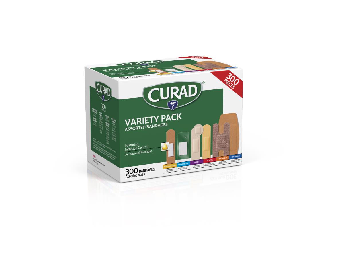 CURAD Variety Pack Assorted Bandages