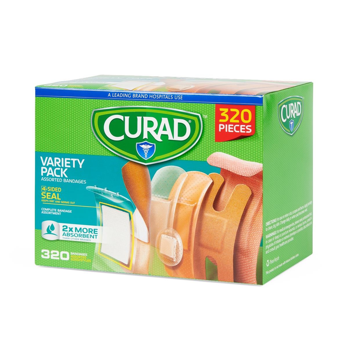 CURAD Variety Pack Assorted Bandages