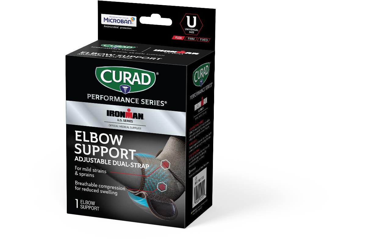 CURAD Performance Series IRONMAN Wraparound Elbow Supports - BeHope