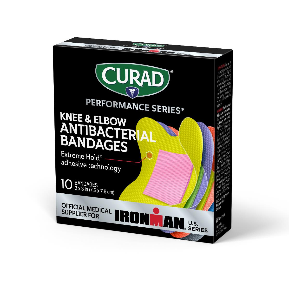 CURAD Performance Series Antibacterial Bandages