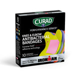 CURAD Performance Series Antibacterial Bandages