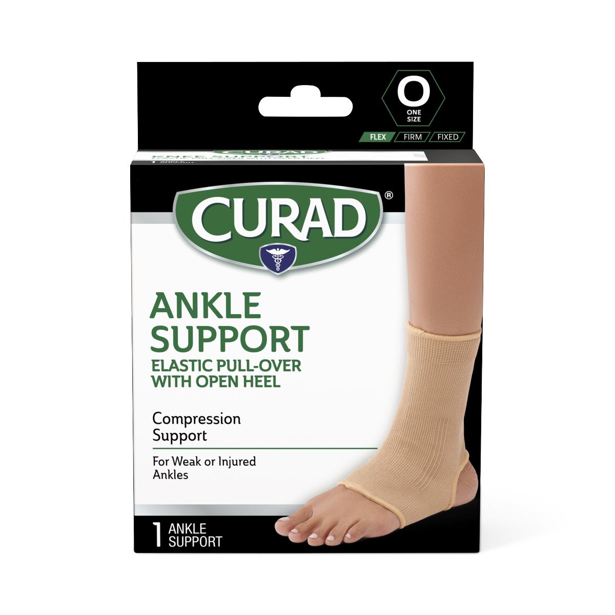 Curad Elastic Open-heel Ankle Supports - BeHope