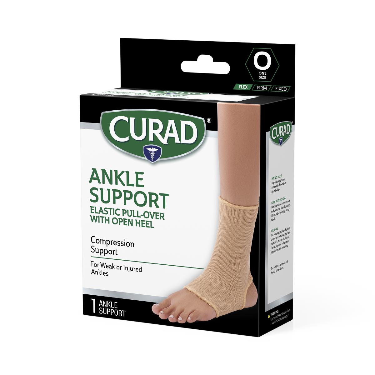 Curad Elastic Open-heel Ankle Supports - BeHope