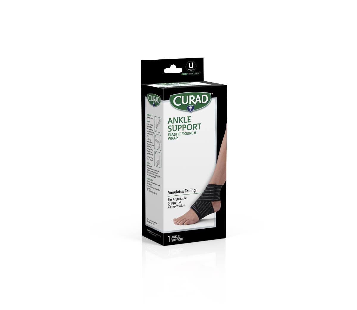 Curad Figure-8 Elastic Ankle Wraps - BeHope