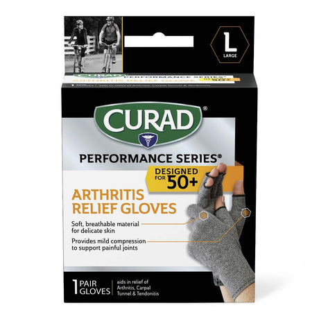 CURAD Performance Series 50+ Arthritis Support Gloves - BeHope