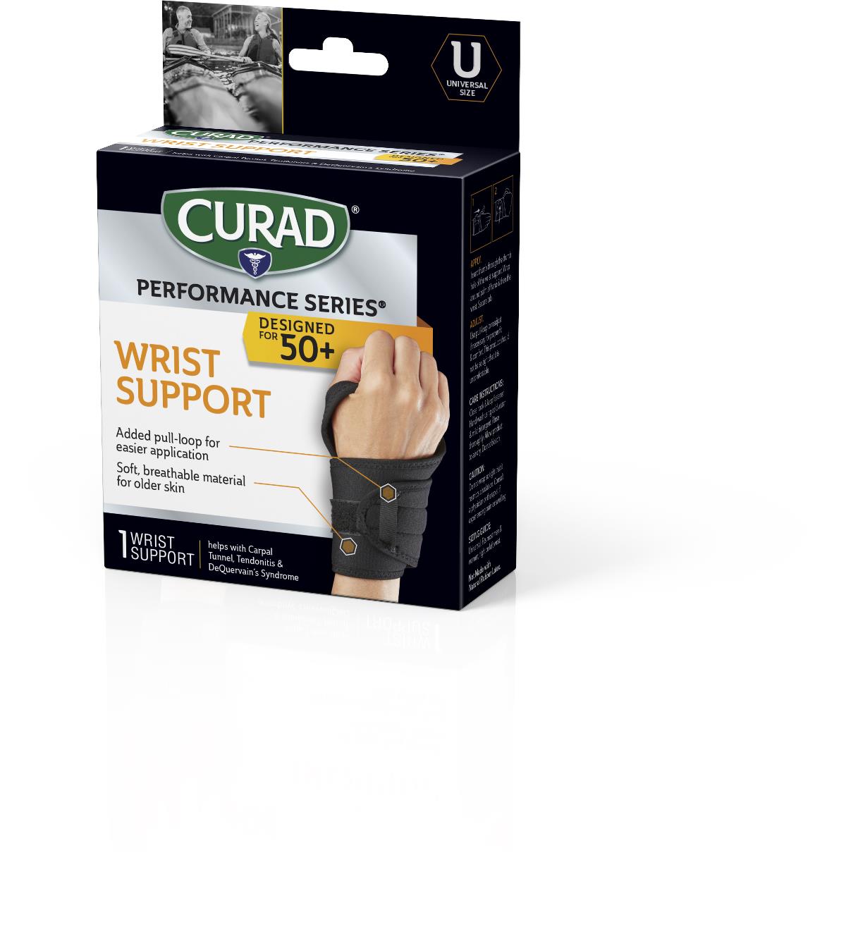 CURAD Universal Wraparound Wrist Supports
