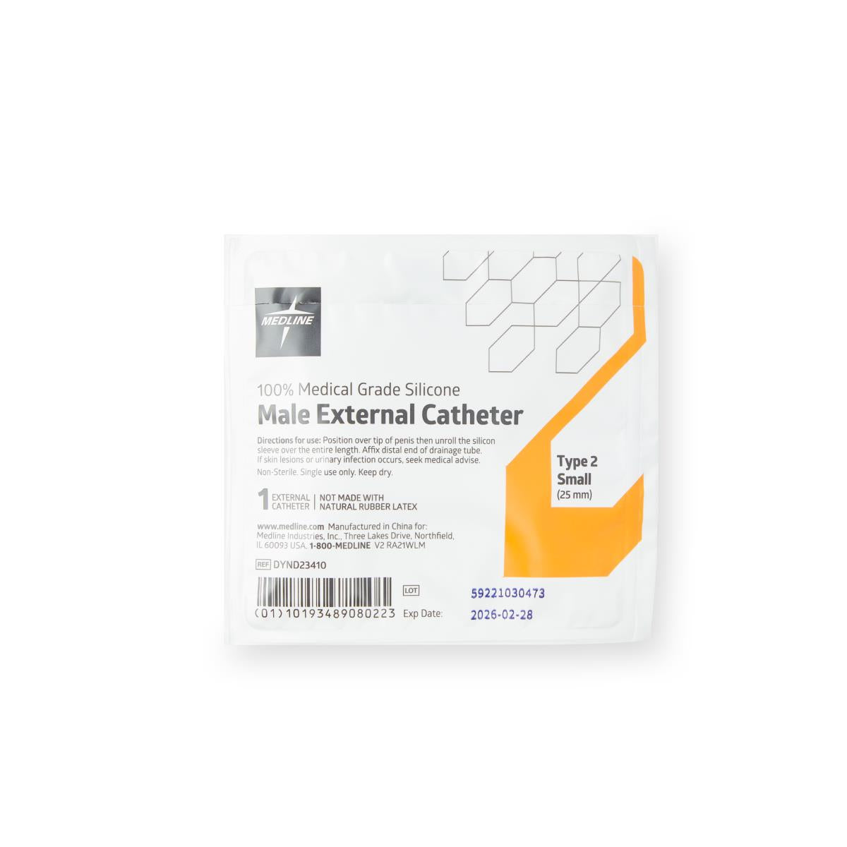 Exo-Cath® 100% Silicone Male External Catheters