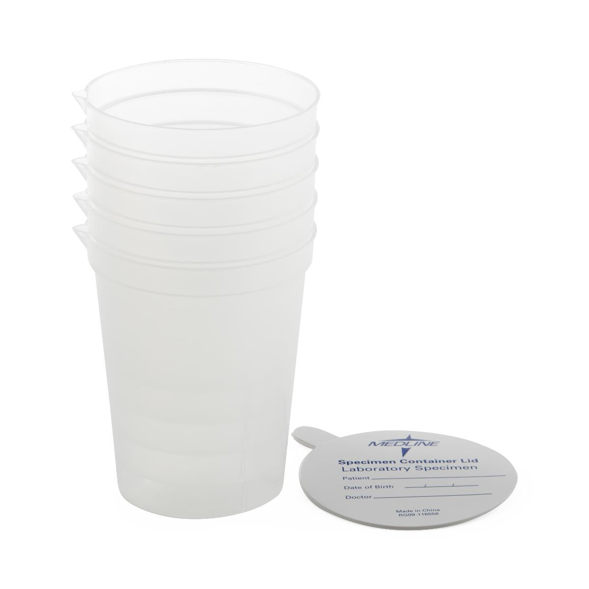 Medline Deluxe Urinalysis Container