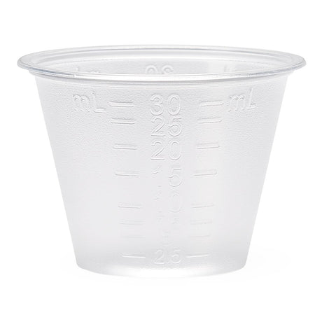 Nonsterile Graduated Plastic Medicine Cups - BeHope
