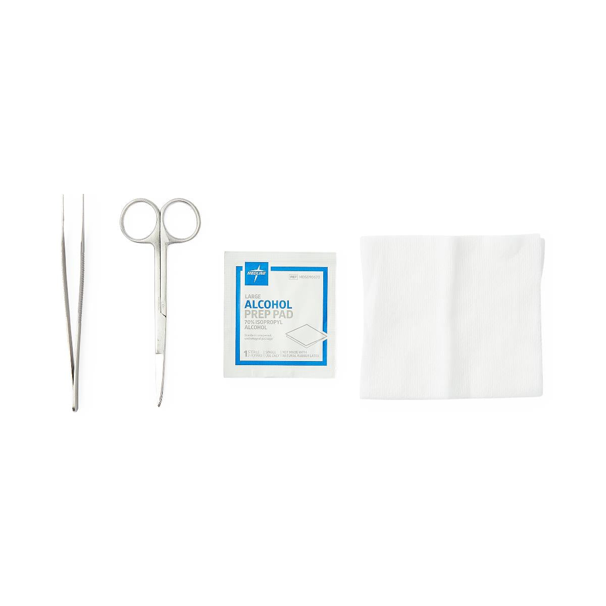 Medline Floor Grade Suture Removal Trays