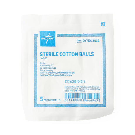 Medline Sterile Large Cotton Balls - BeHope