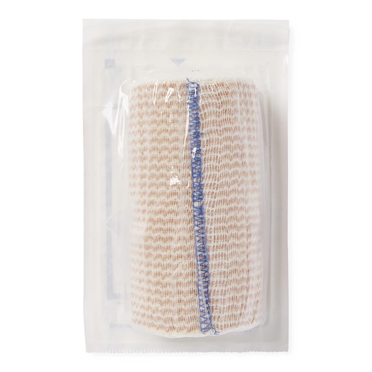 Elastic Bandage Matrix 4 Inch X 5 Yard Double Hook And Loop Closure Natural Sterile Medium Compression