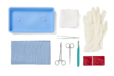 Medline Debridement Trays