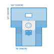Sterile C-section Drape With Viewing Window - BeHope