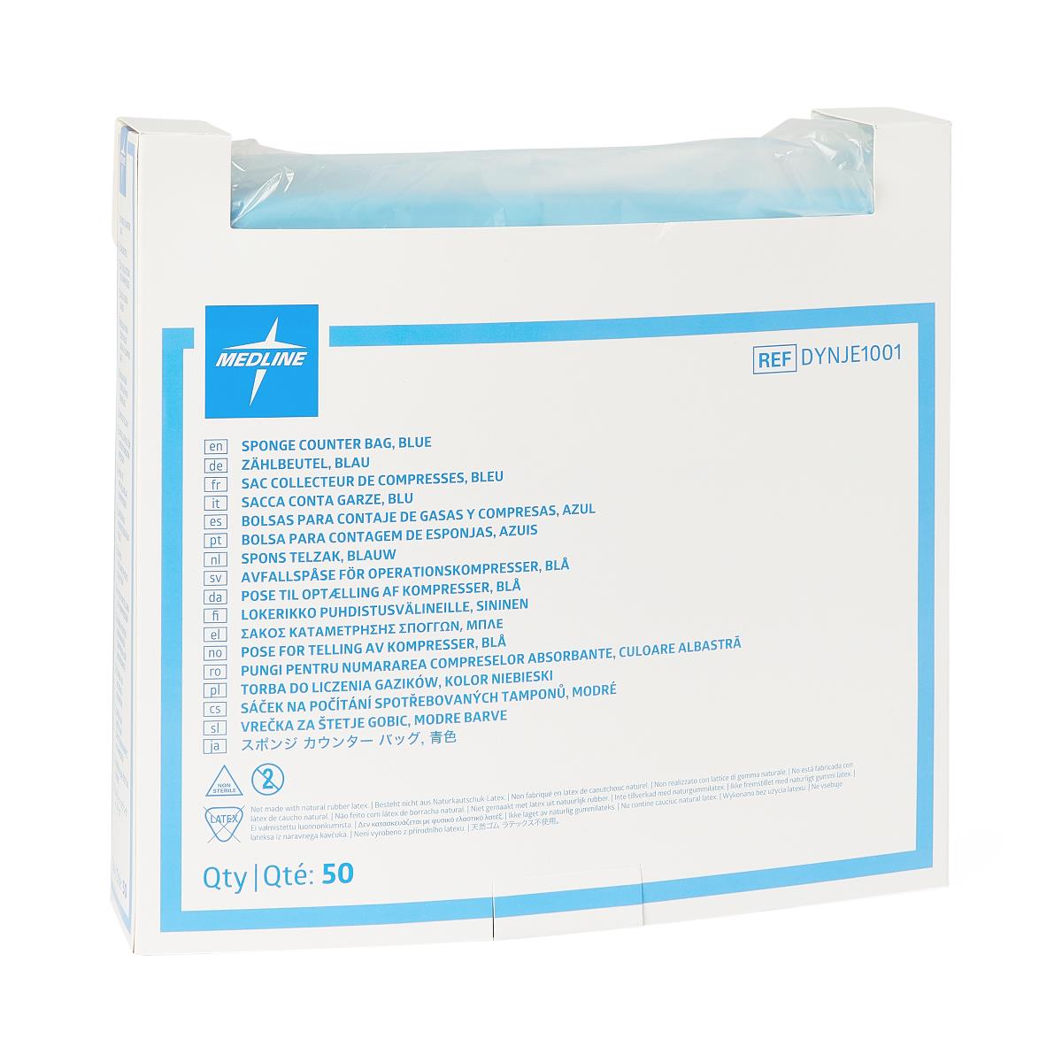 Medline Surgical Sponge Counter Bag