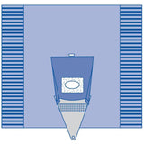 Sterile Craniotomy Surgical Drape with Pouch - BeHope