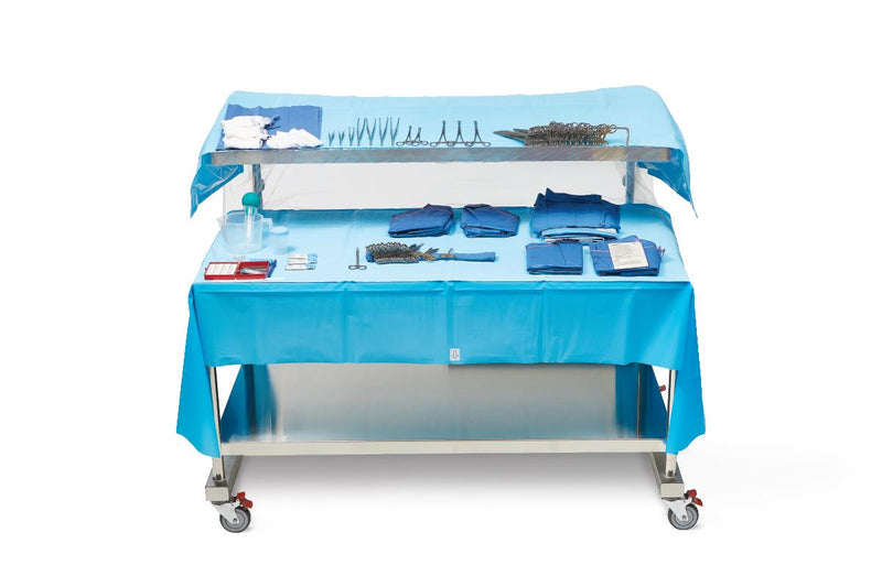 Medline Heavy-duty 2-tier Back Table Cover - BeHope