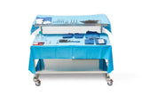 Medline Heavy-Duty 2-Tier Back Table Cover