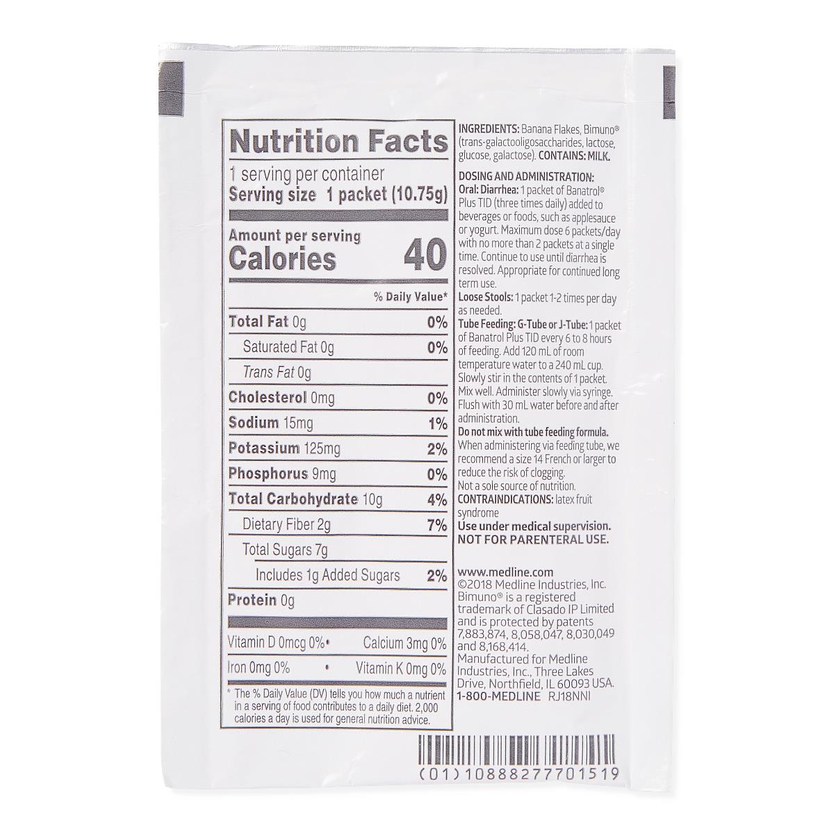 Banatrol Plus with Bimino Prebiotic