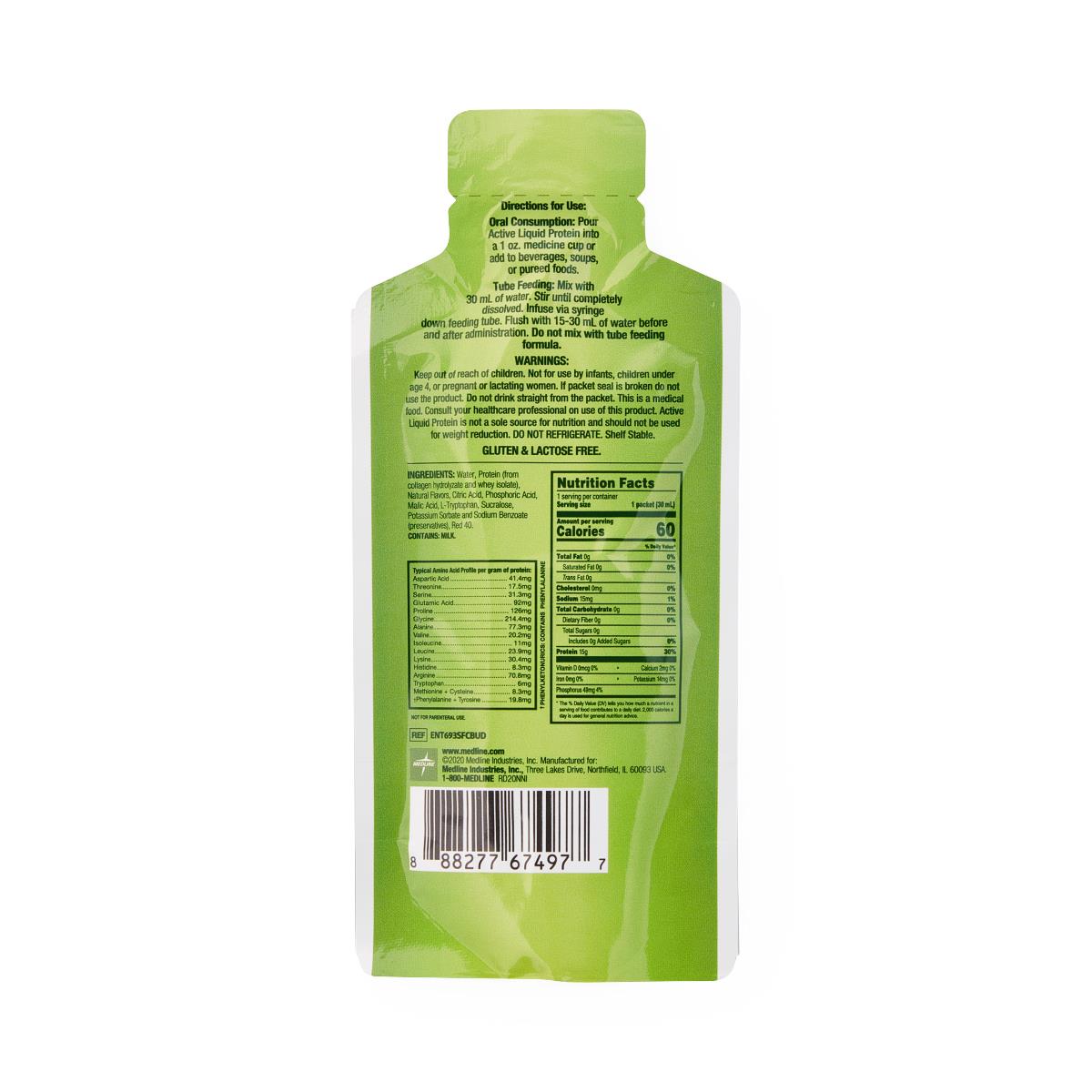 Active Liquid Protein Nutritional Supplement