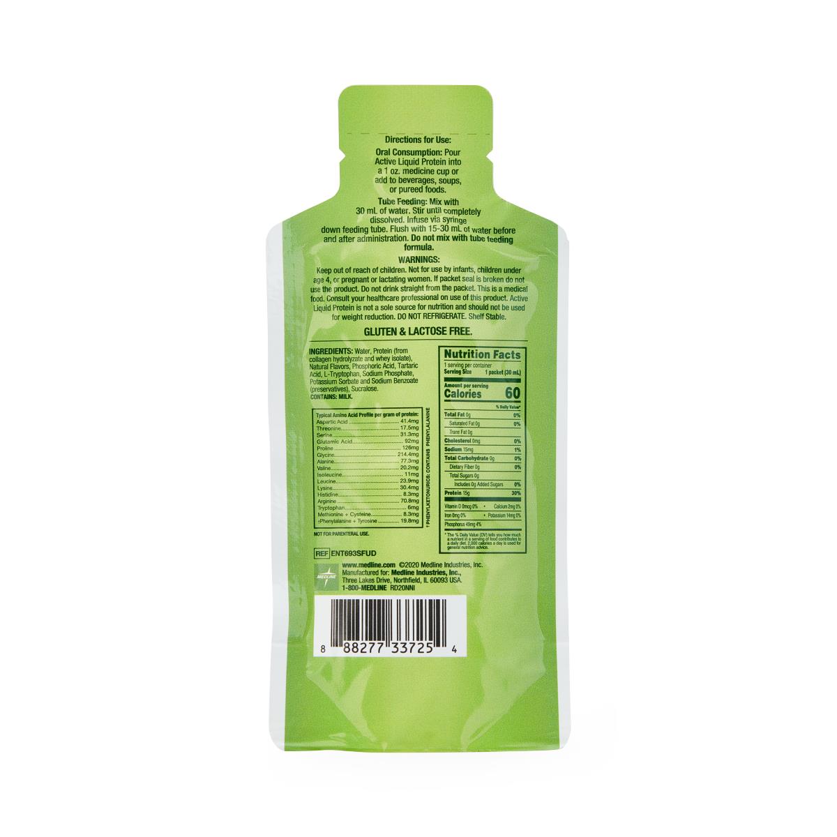 Active Liquid Protein Nutritional Supplement