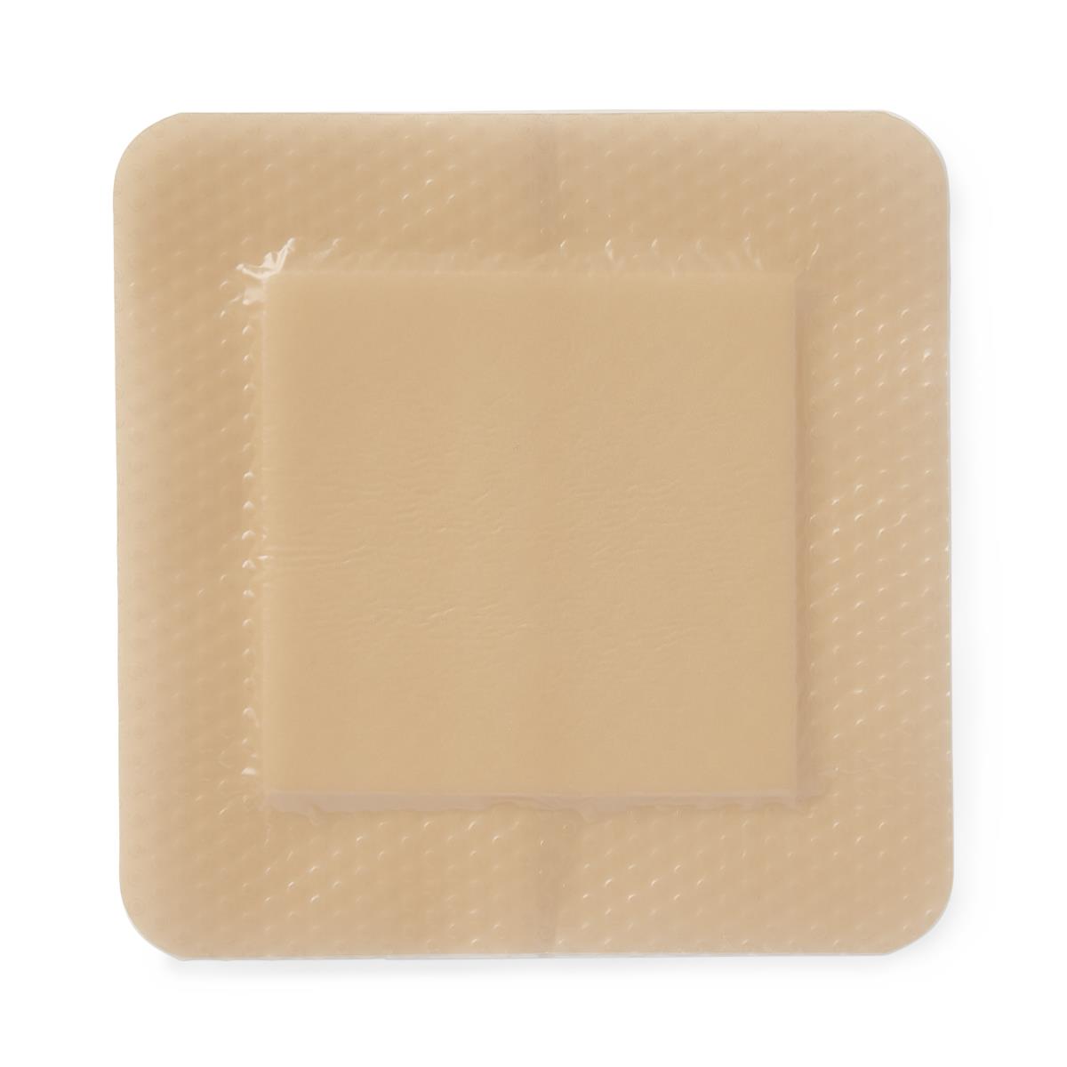 Equos 5-layer Square Foam Wound Dressings With Silicone Adhesive - BeHope