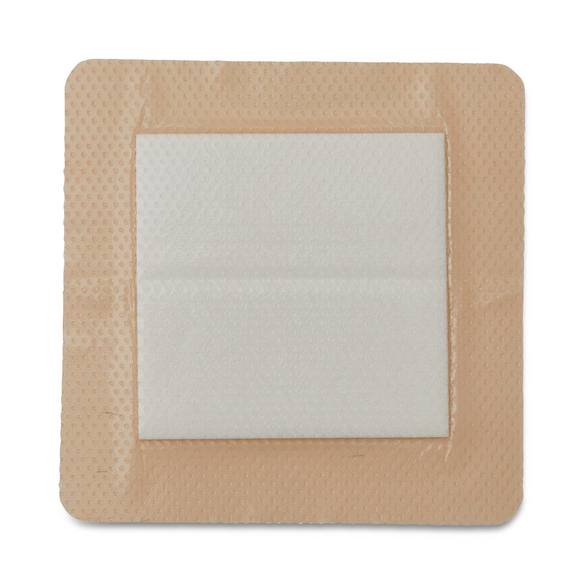Equos 5-layer Square Foam Wound Dressings With Silicone Adhesive - BeHope